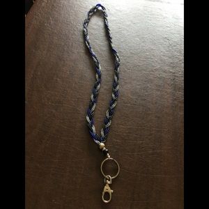 Beaded lanyard